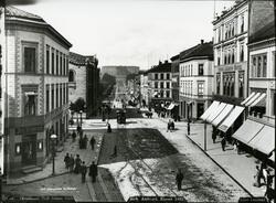 Carl Johans gate i Christiania 1880-1890