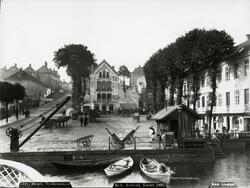 Nyallmenningen i Bergen i Hordaland 1880-1890