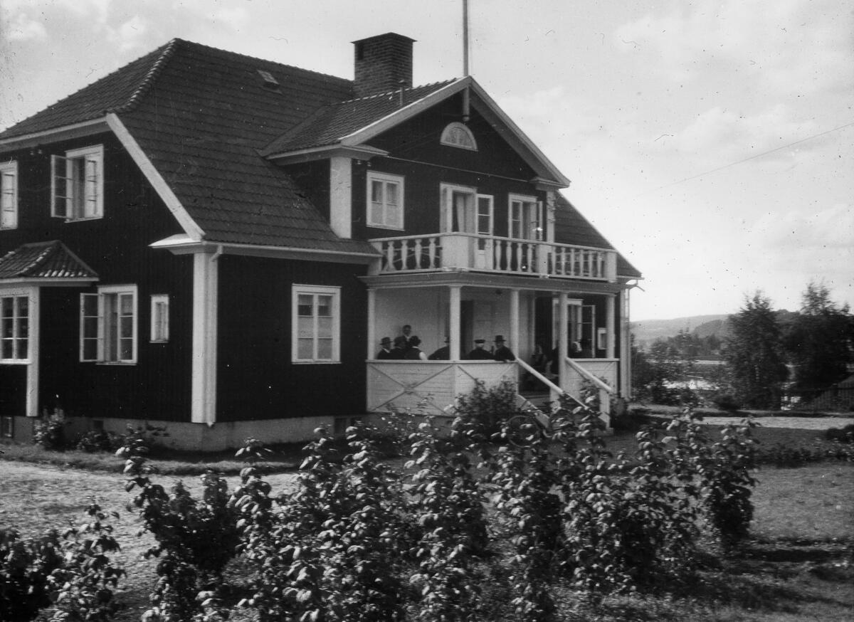 Bernhard Westins bostad. Resele cirka 1925.