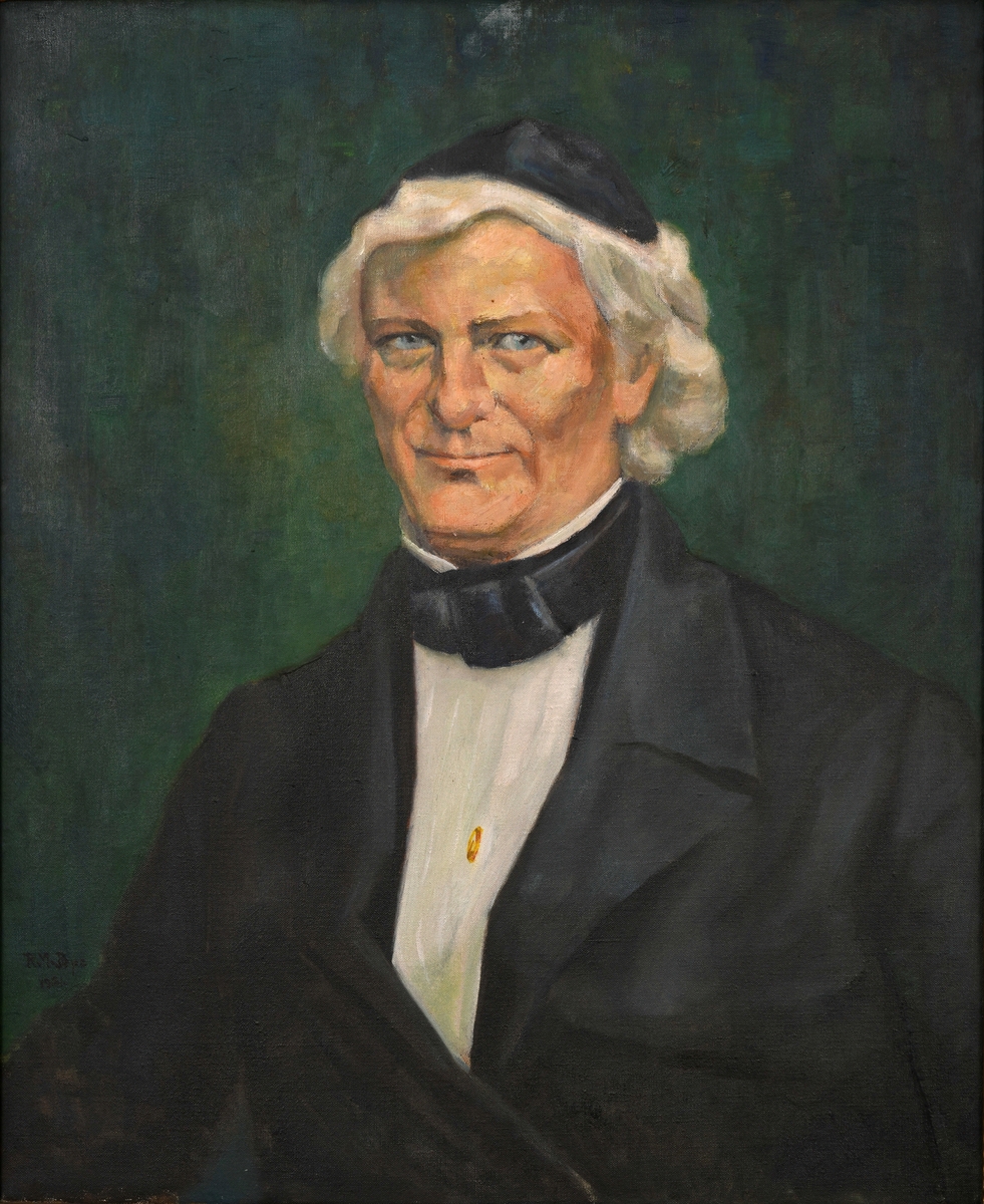 Brystportrett av fylkesmann Karelius August Arntzen.