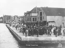Prot: Stavanger - Dampskibsbryggen 22. Juli 1902