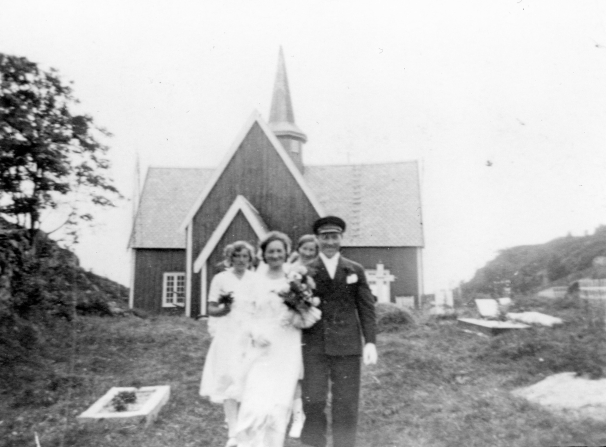 Bryllp i Fillan kirke, 1933
