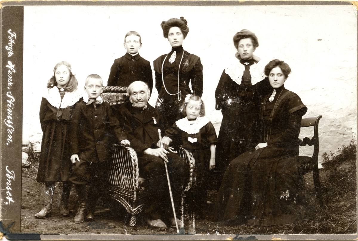 Familiebilde Godtland ytre 1910