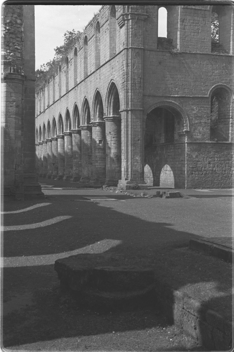 Fountains Abbey, Yorkshire, England. Universitetsmuseet i Bergen