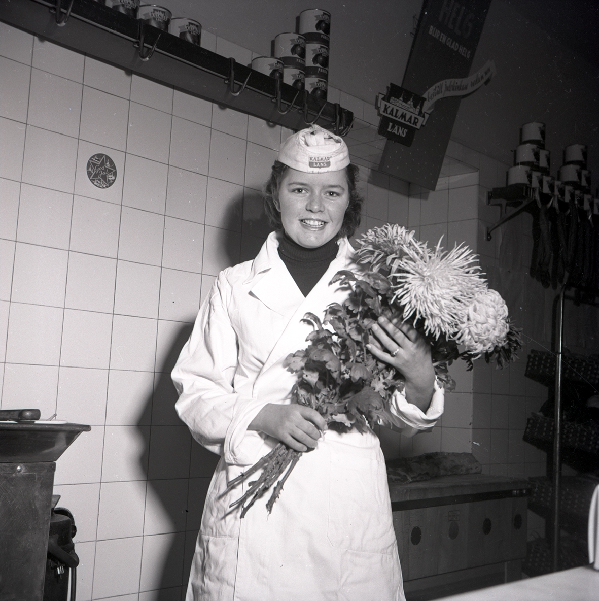 Ölands Lucia 1953, Siv Jaensson från Degerhamn.