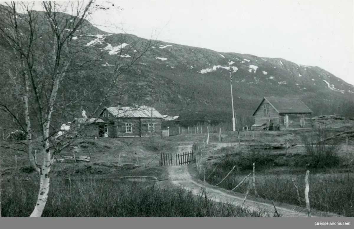 Grense Jakobselv i Sør-Varanger.
Thorvald Hansliens hjem.
Stornes. 
