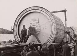 Transport av tørkesylinder (Yankee-sylinder) til Hunsfos fab