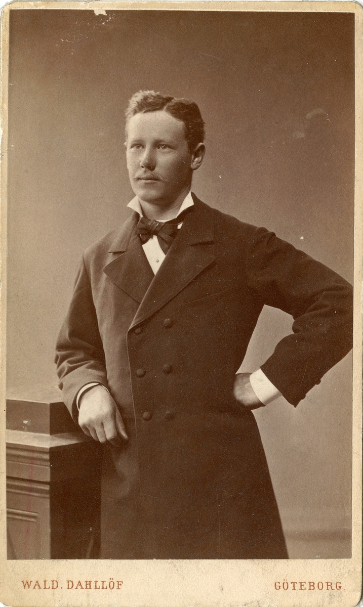 Porträtt av Claes Anders Adelsköld (1854-1940), son till Claes Adelsköld och hans första fru Amalia Josefina Florman.
