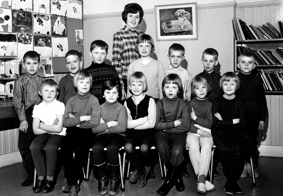 Åsarps skola 1966. Eva Lisa Josefsson.