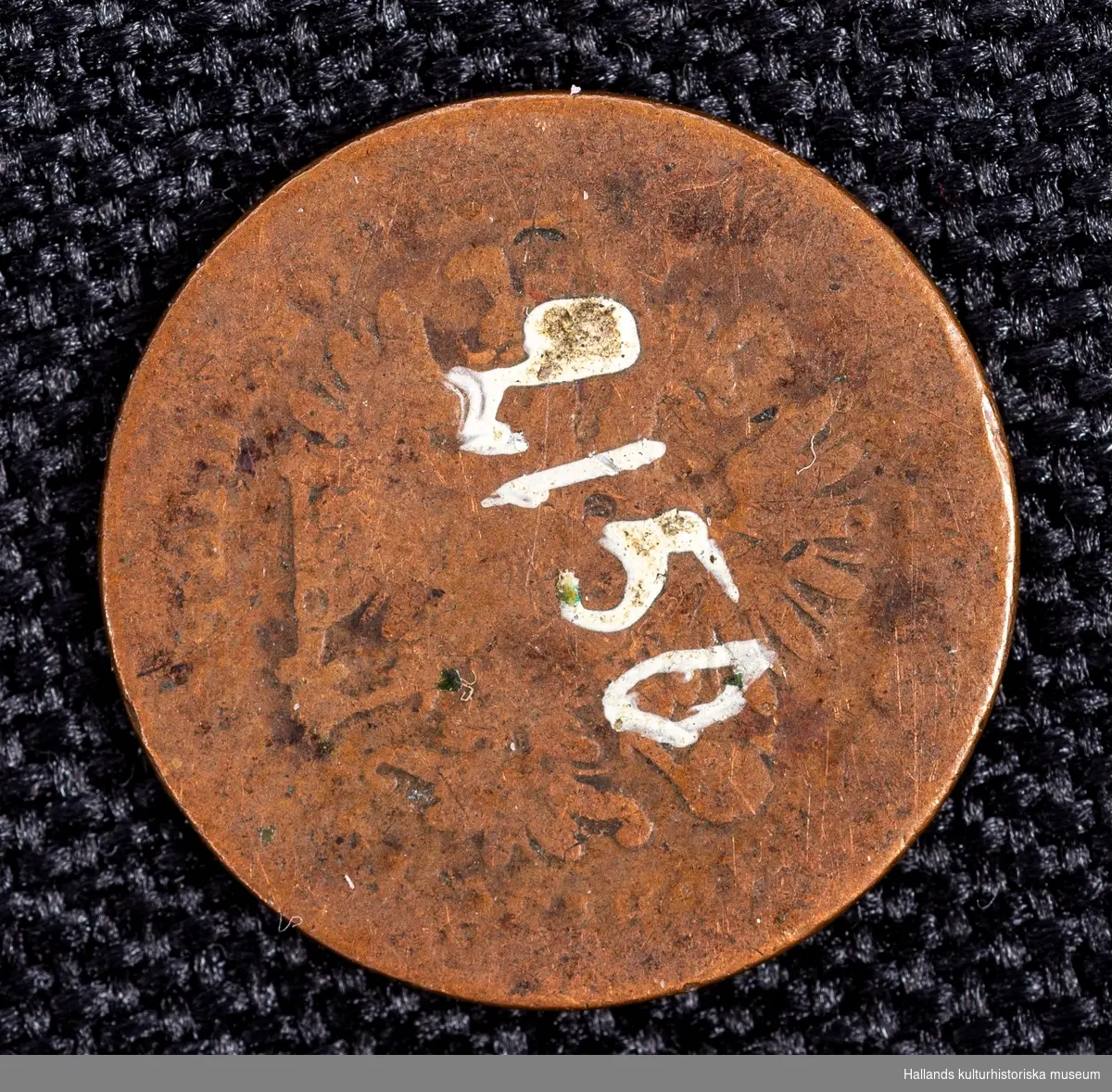 Finskt mynt, 1 Penniä, 1860