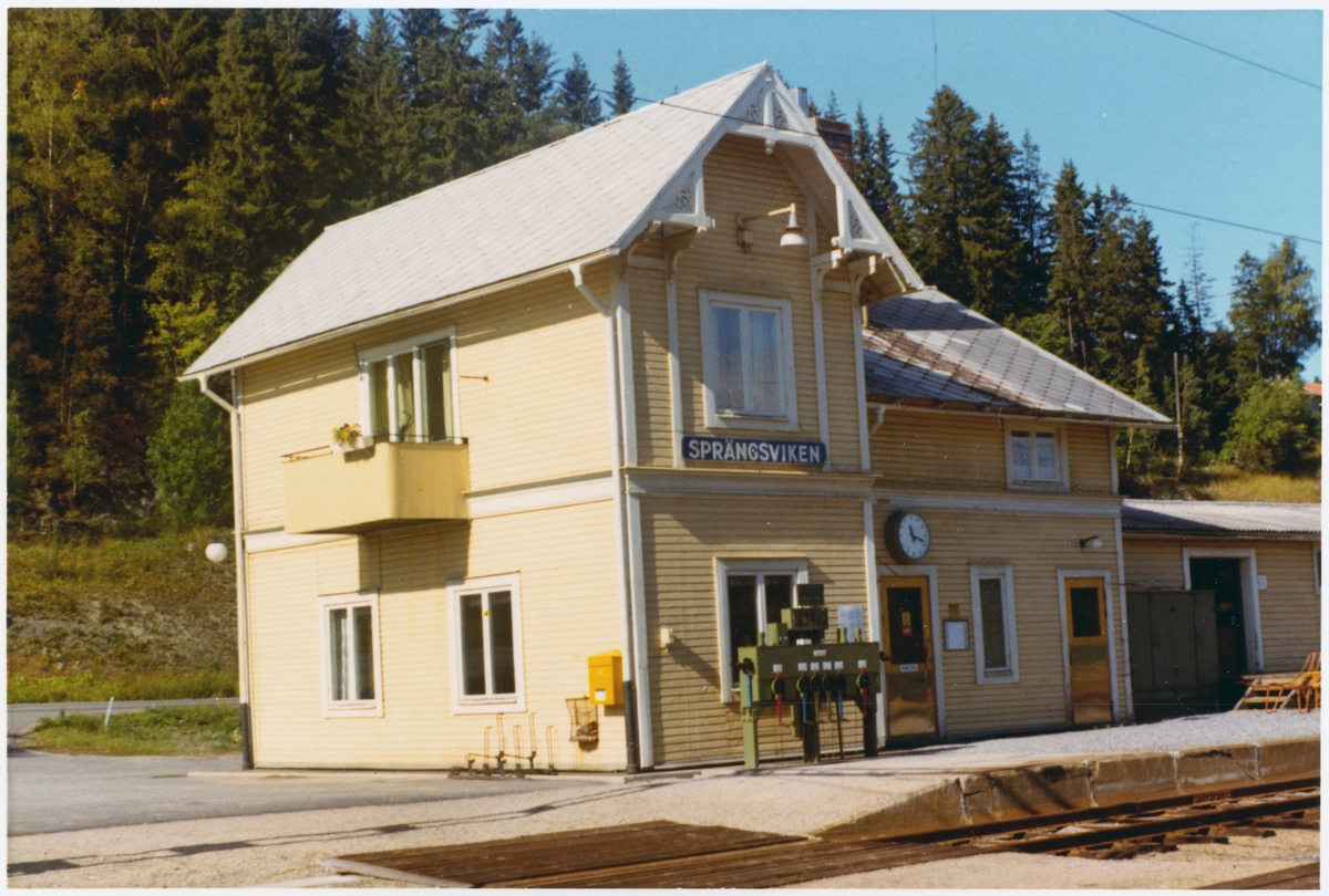 Sprängsviken station.