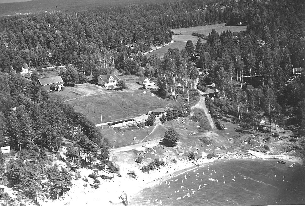 Sandvika i Høysand i 1955