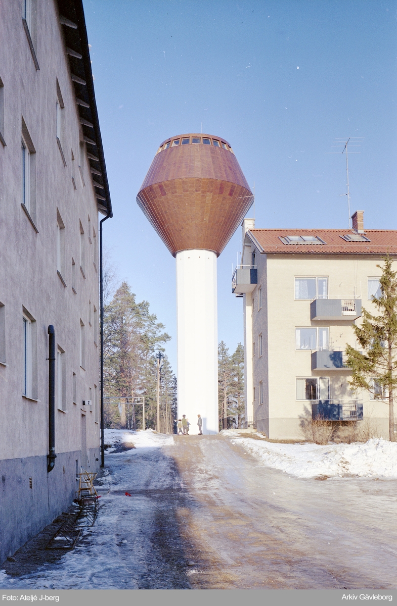 Vattentorn, Skutskär 1961.