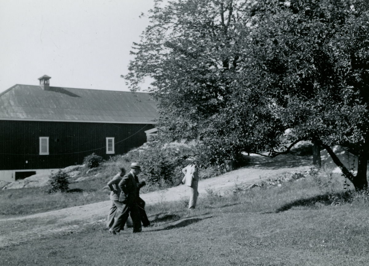 Kornrådet på Botner gård i Rygge 26.8.1936