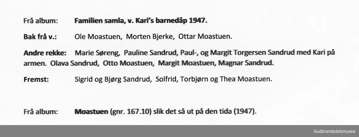 Moastuen Gnr. 157/10 Sør Fåvang Ringebu