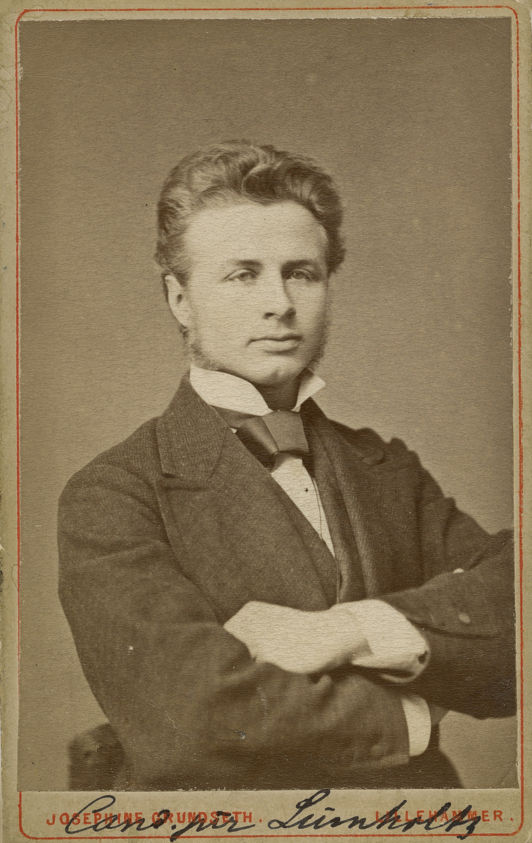 Portrett av cand. jur. Ludvig Lumholtz