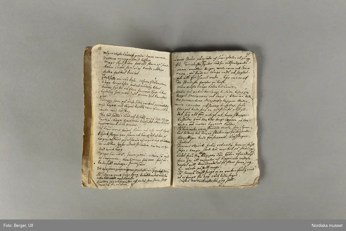Dagboksanteckningar af S. Liljeblad 1789
Diarium för en Lappsk resa Anträdd d. 29 Maji 1788