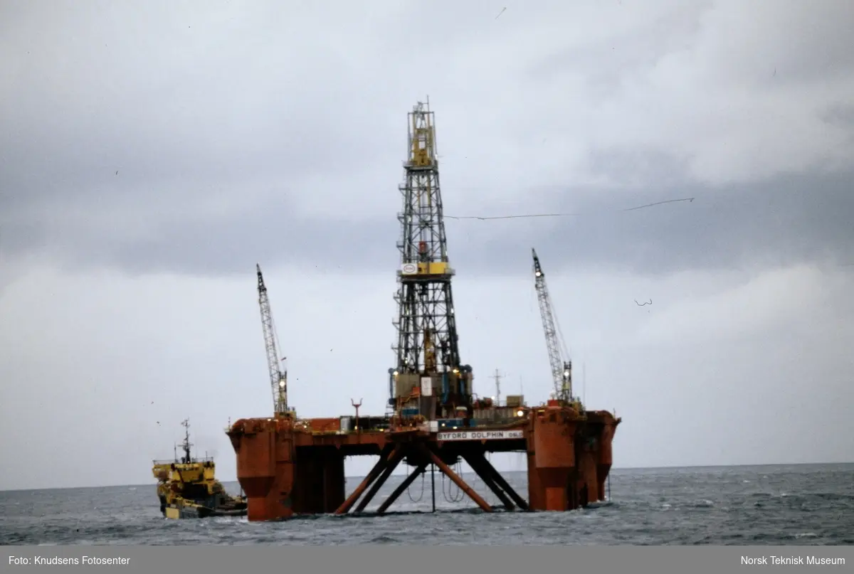 Oljeriggen Byford Dolphin i Nordsjøen