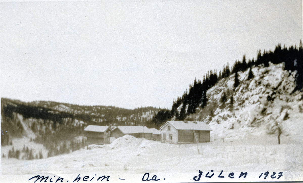 Jørgens heim, Aa. Julen 1927
