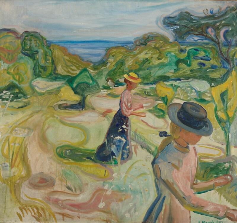 I hagen, et maleri av Edvard Munch