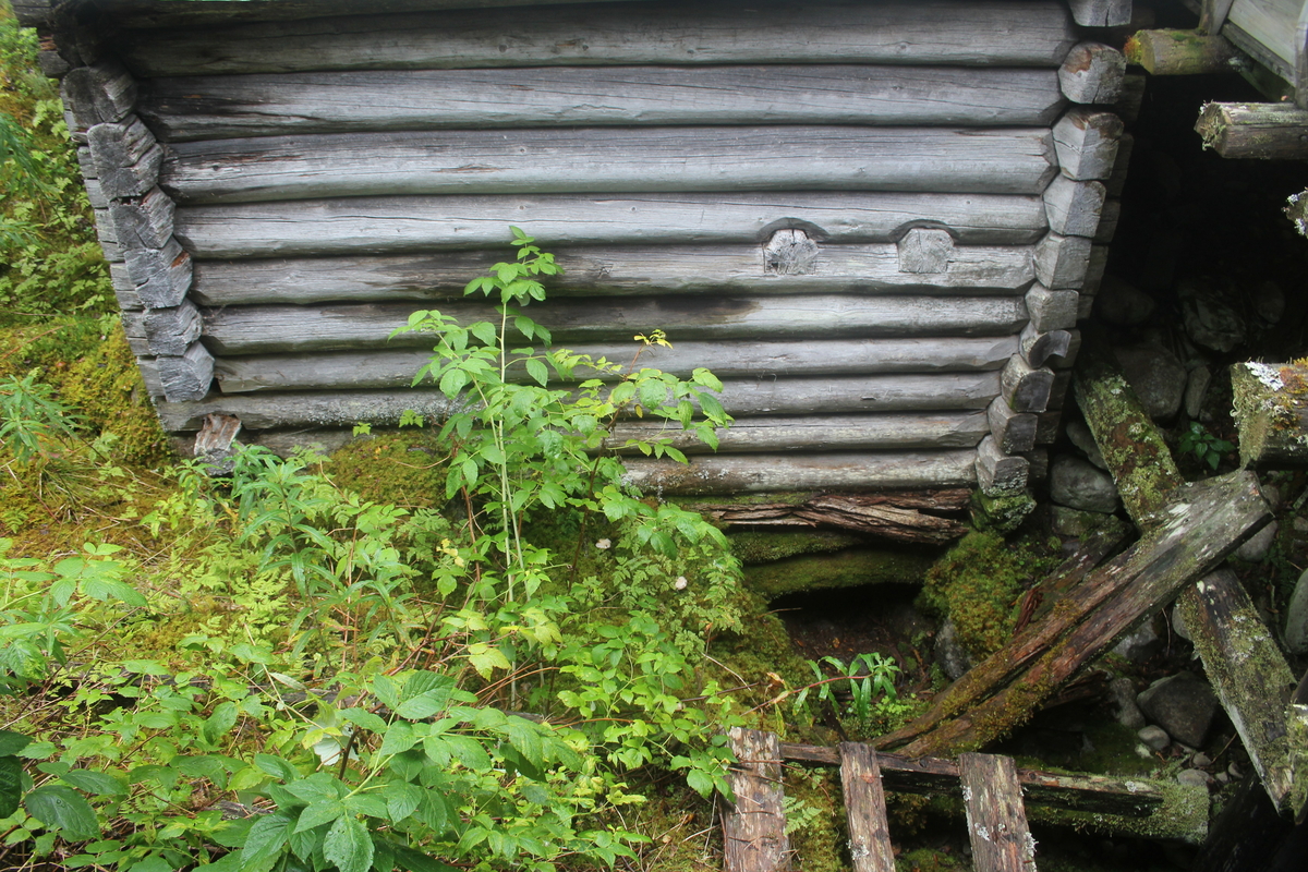 Kvernhus i laftet tømmer