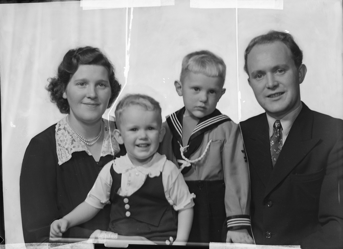 Steinar Solhaug med familie