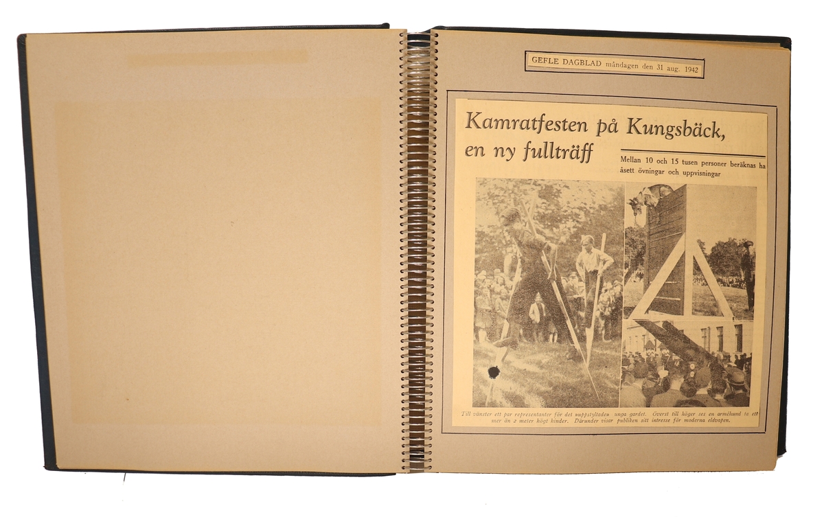 Kungl. Hälsinge regementes kramratförenings Högtidssammankomst 1942.