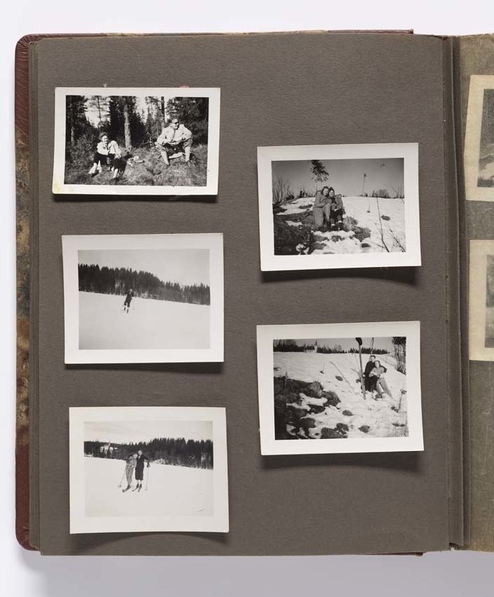Diverse familie bilder tatt i Danmark og Norge mellom 1944-46