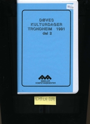Døves Kulturdager i Trondheim 1991 del 2