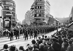 1. mai i Oslo, 1934. Oslo Sporveisbetjenings Forening (Nå Os