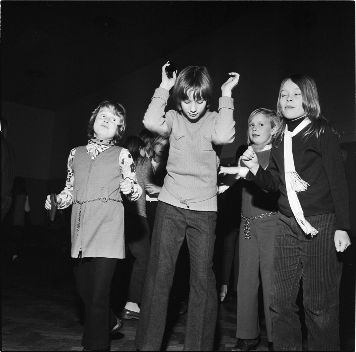 Discodans i Parkhallen, Söderfors, Uppland 1970