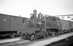 Damplokomotiv type 20b nr. 268 i skiftetjeneste på Kristians
