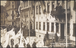 Kongemøtet i Malmö 18de December 1914.