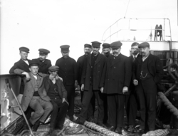 Fra Jonas Lied samlingen., "The captains of the 1914 flotill