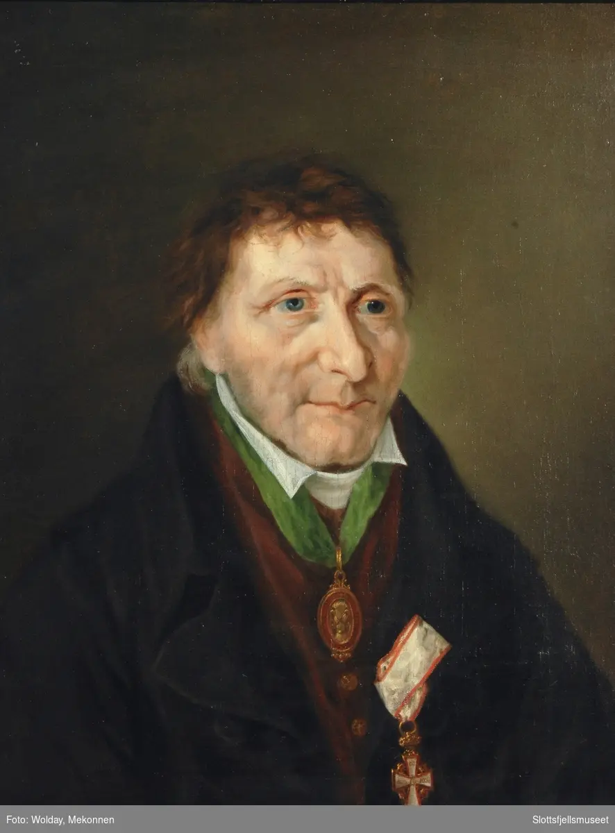 Portrett av Jacob Lerche, forvalter av Vallø saltverk