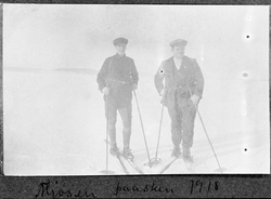 Øivind Aarsby (f.1898) og Hans Laurits Hammerstad (f.1897) g