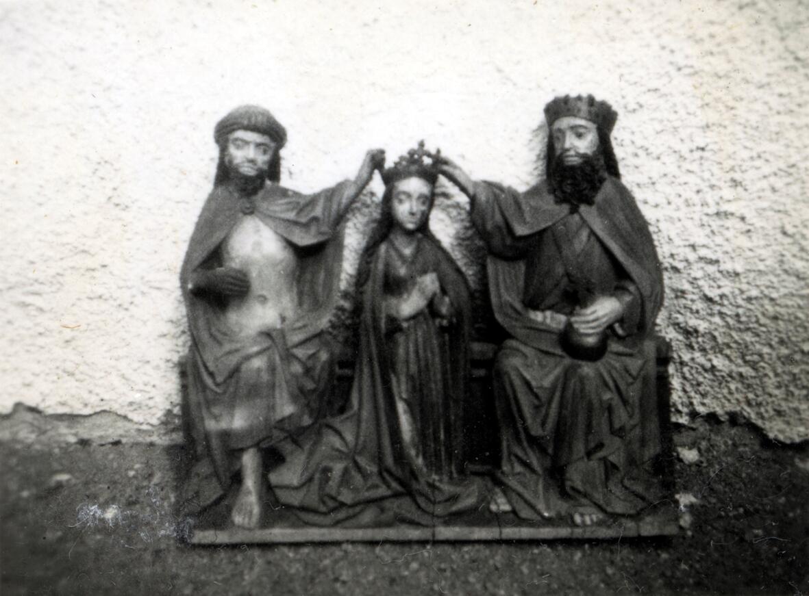 Jungfru Marie kröning till himladrottning från omkring1475.