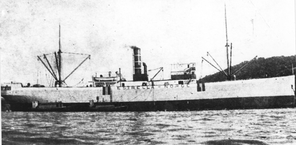 D/S Estrella  (Ex. Sanwarine)(b.1912, Clyde Shipbuilding & Engineering Co. Ltd., Port Glasgow)