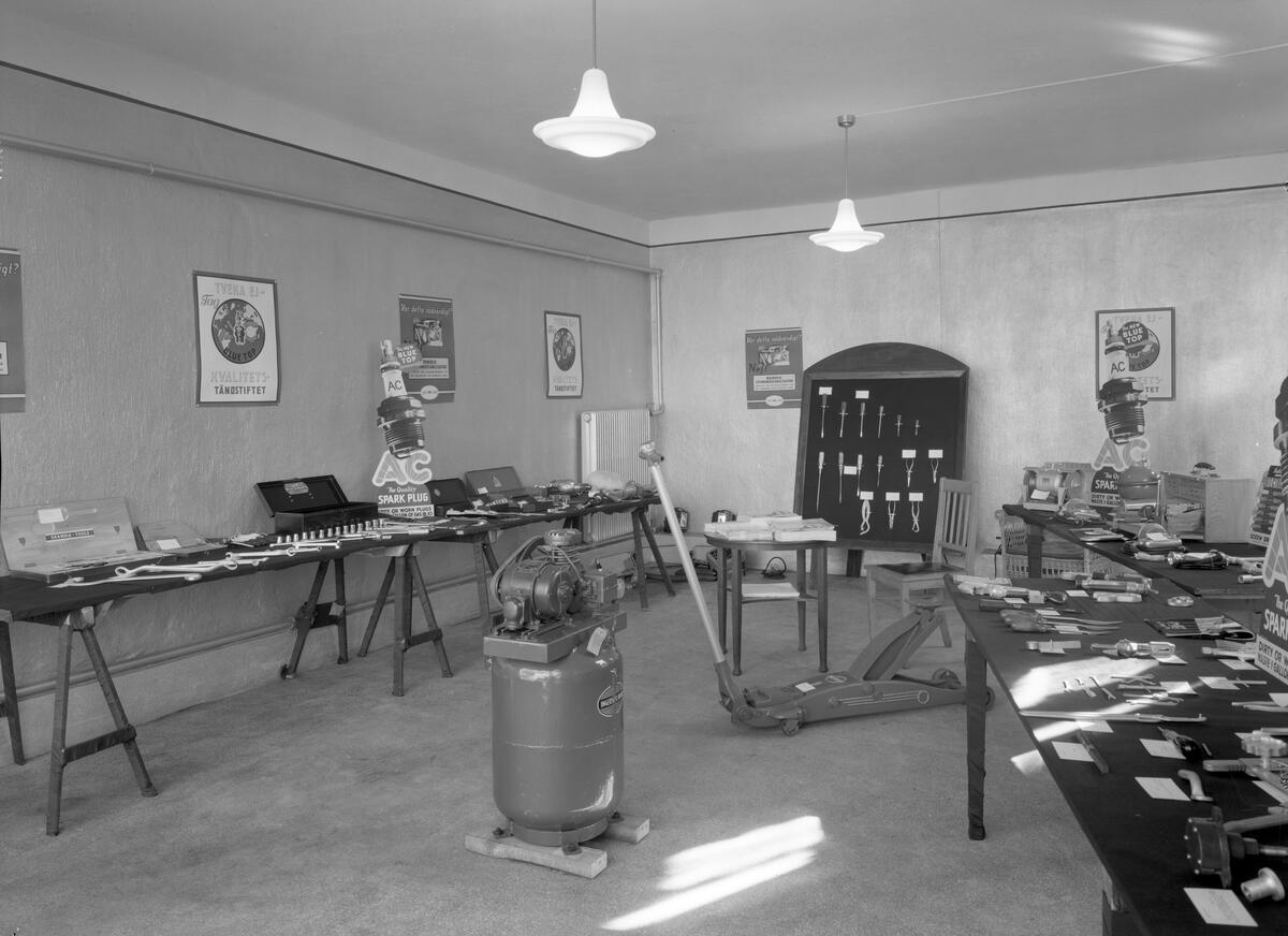 Bild tagen på uppdrag av Geijers Motoraffär 1938.