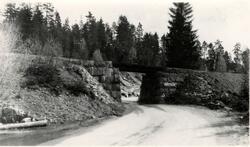 Stryken vegundergang ved Lunner i Oppland 1954