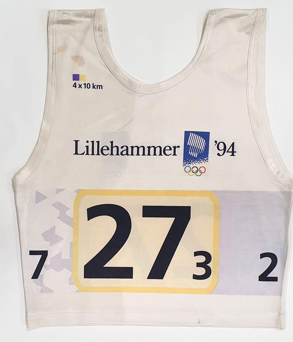 Startnummer - Norges Olympiske Museum / DigitaltMuseum