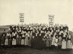 Fyrstikkarbeiderstreiken i oktober 1889, da jentene ved fyrs