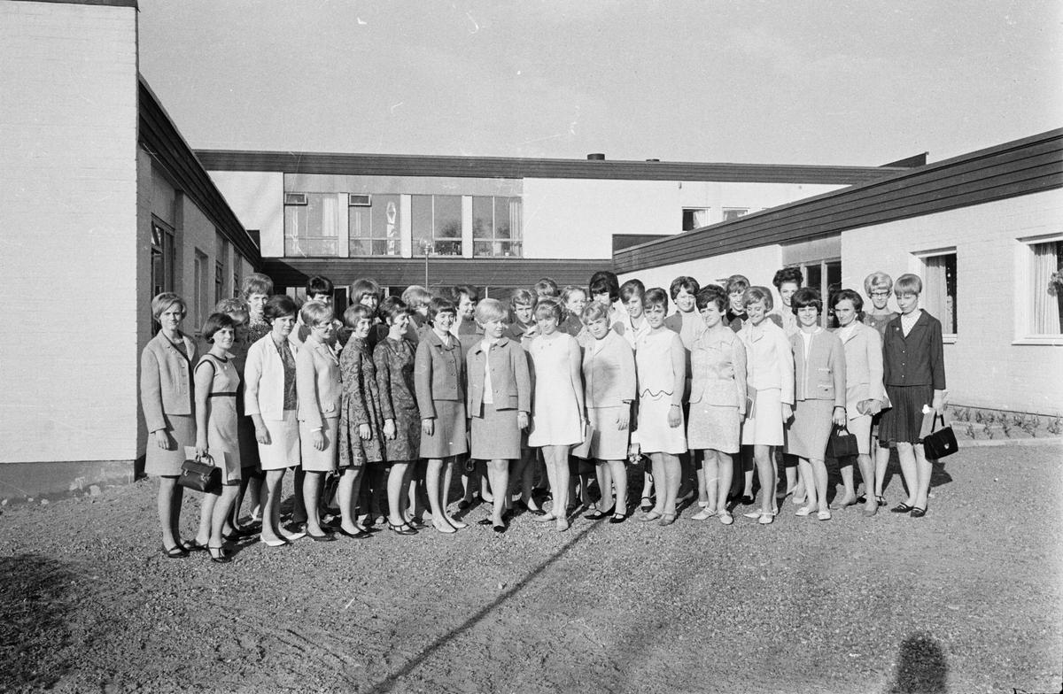 Barnsköterskor, avslutning, Uppsala april 1967