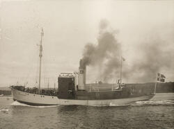 Dampskipet - Hvalfangeren DS Graham. Bygget 1912, forsvant s