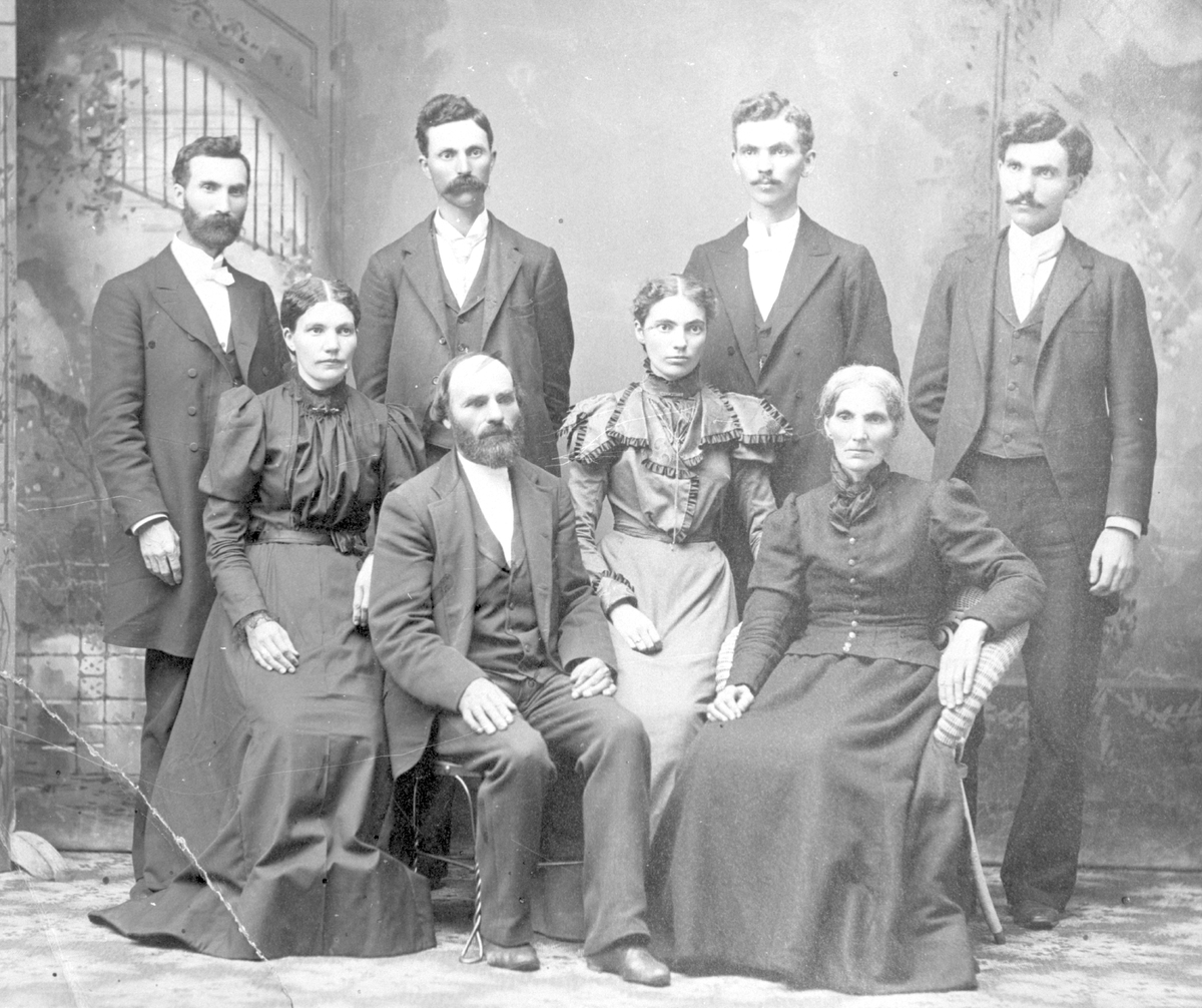 Familien Belsheim i USA.