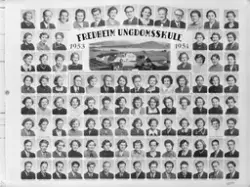 Fredheim ungdomsskole kullet 1953-54