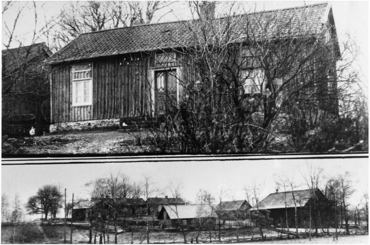 Text till fotografi: "Backgården Slöta innan det byggdes nytt"