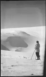 Kvinne på ski