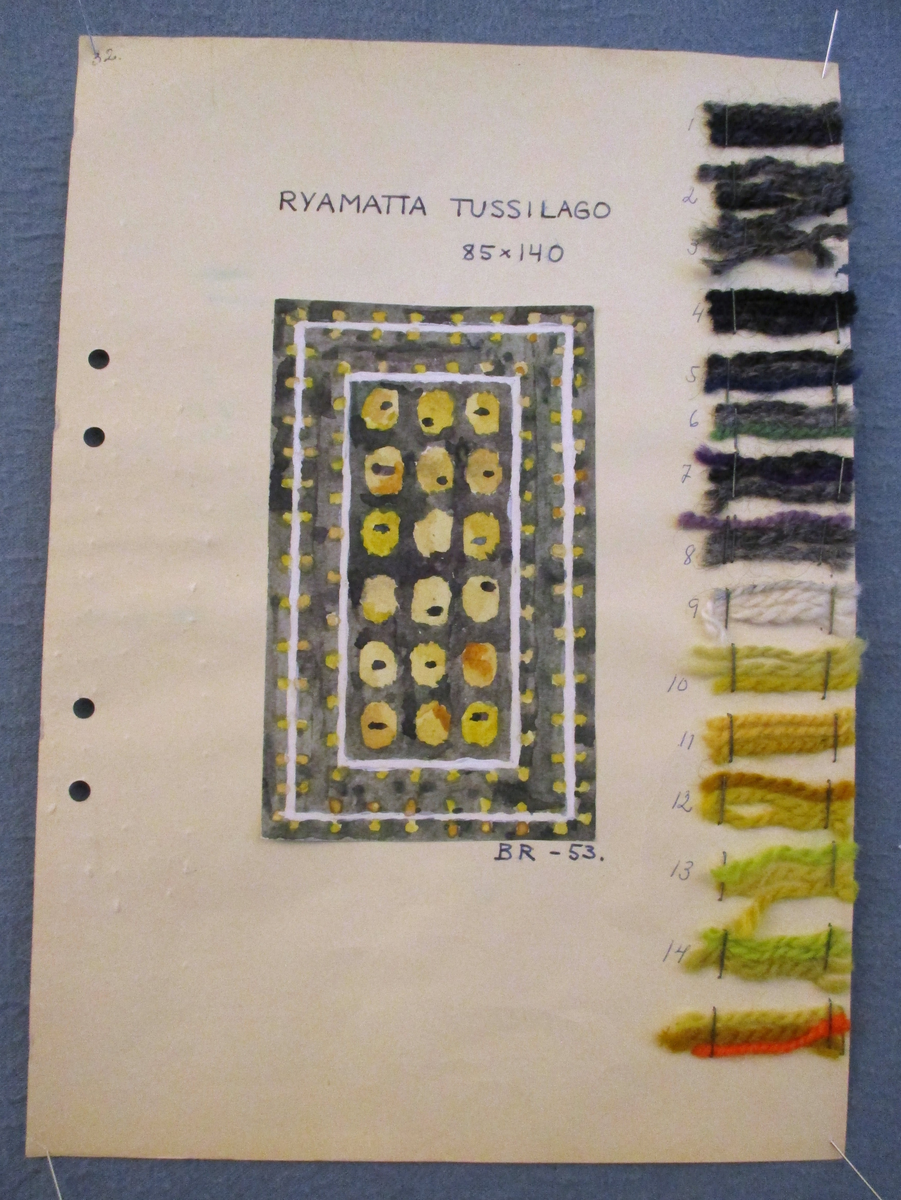 Vävmönster - Hemslöjdens Samlingar / DigitaltMuseum