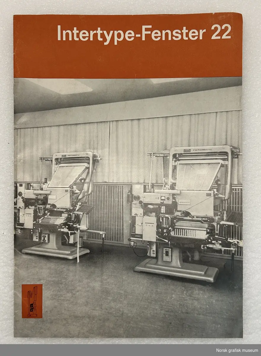 Katalog fra Harris-Intertype GmbH, som inneholder beskrivelser av deres produkter.